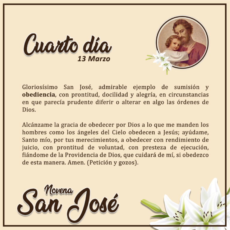 Novena San José - Día 04