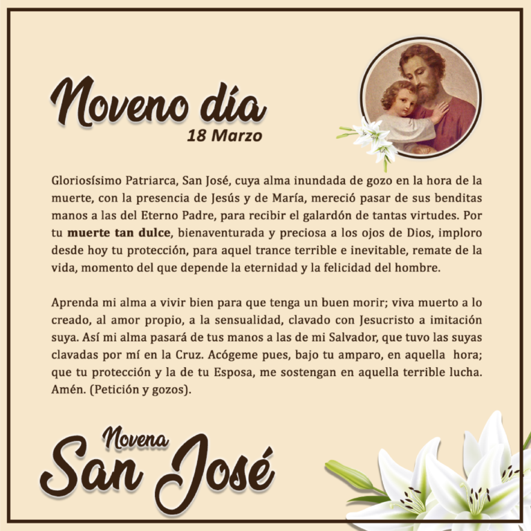 Novena San José - Día 09