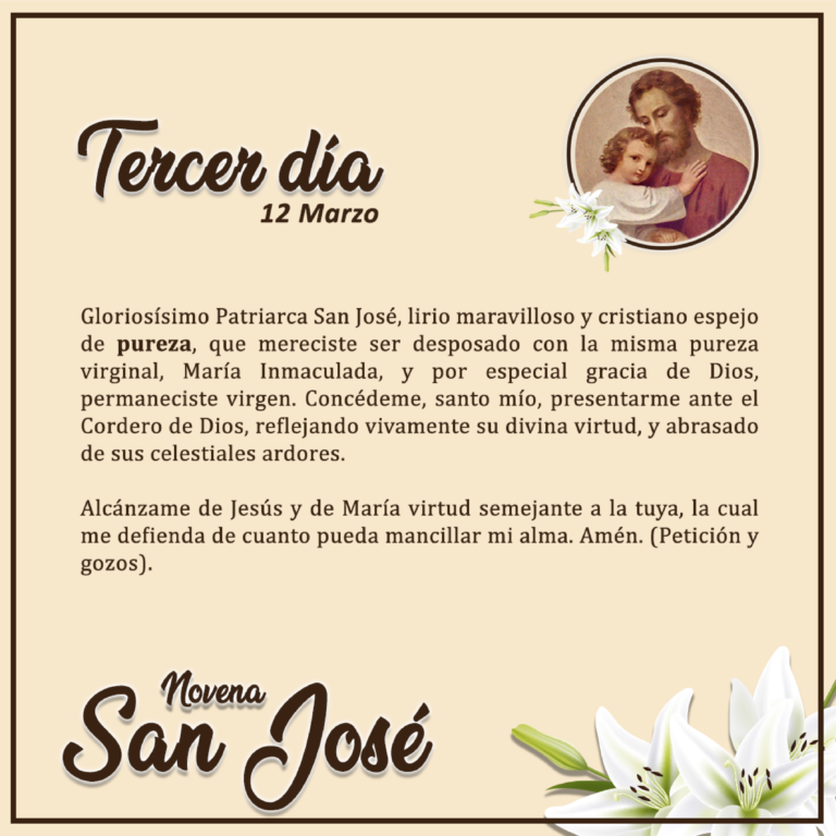Novena San José - Día 03
